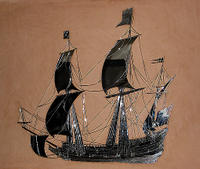 (1) 17th Century Galleon